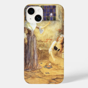 Vintage Fairy Tale Cinderella met Fairy Godmoeder Case-Mate iPhone 14 Hoesje