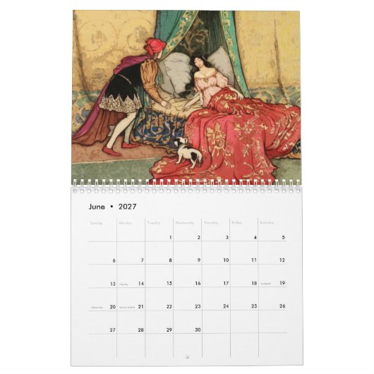 Vintage Fairy Tale Kalender (Jun 2027)