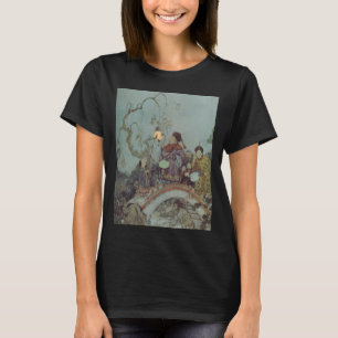 Vintage Fairy Tale, Nightingale, van Edmund Dulac T-shirt