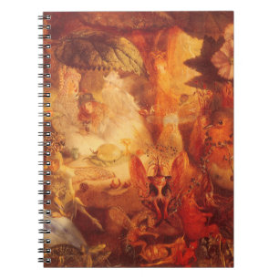 Vintage Fairy Tale The Captive Robin van Fitzgeral Notitieboek