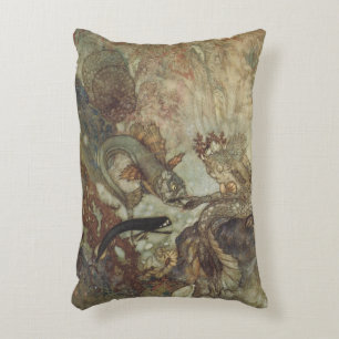 Vintage Fairy Tale, The Mermaid by Edmund Dulac Accent Kussen