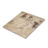 Vintage Fairy Tales, Cinderella by Arthur Rackham Tegeltje (Zijkant)