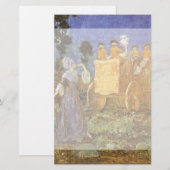 Vintage Fairy Tales Cinderella en Fairy Godmoeder Briefpapier (Voorkant / Achterkant)