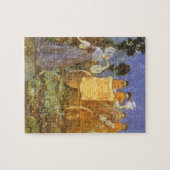Vintage Fairy Tales Cinderella en Fairy Godmoeder Legpuzzel (Horizontaal)