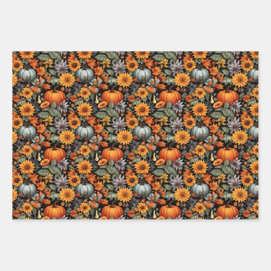 Vintage Fall  Inpakpapier Vel (Voorkant 2)