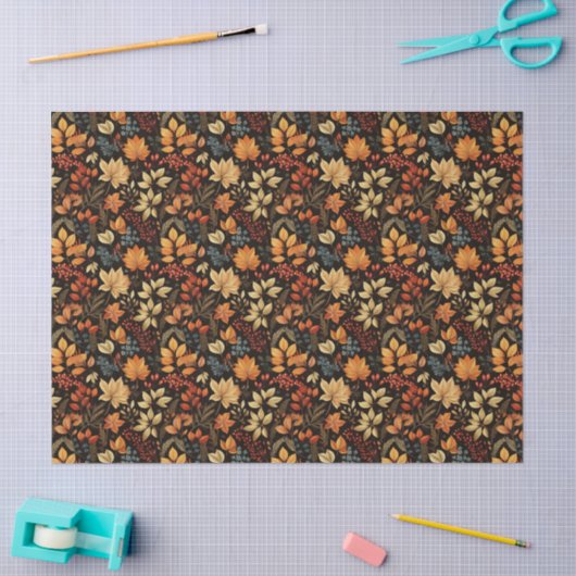 Vintage Fall Tissuepapier (Craft)
