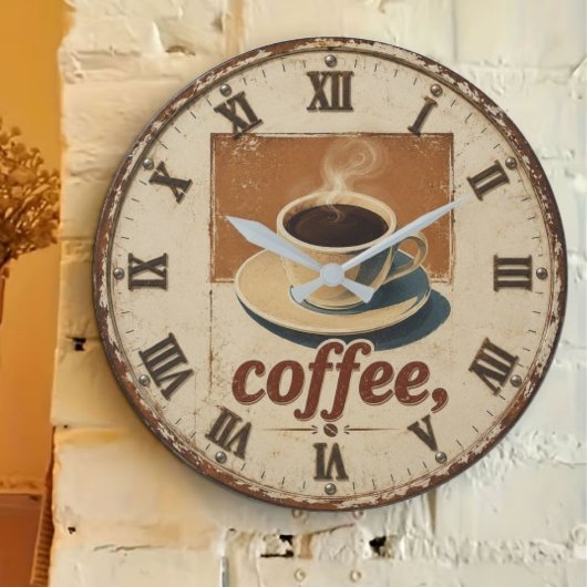 Vintage Farmhouse Coffee Bar Grote Klok