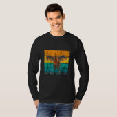 Vintage fazant Hunting Retro T-shirt (Voorkant volledig)