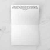 Vintage - Fee met Klavers, Kaart (Binnen)