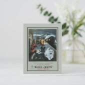 Vintage Feestdagen Reclame Briefkaart (Staand voorkant)