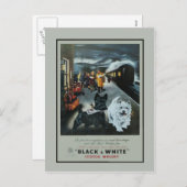 Vintage Feestdagen Reclame Briefkaart (Voorkant / Achterkant)