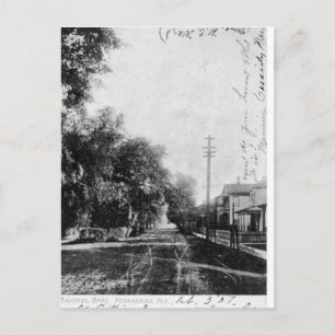 Vintage Fernandina Beach Briefkaart Florida