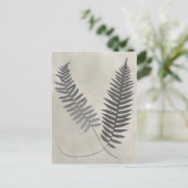 Vintage Ferns Briefkaart (Staand voorkant)