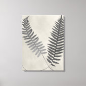 Vintage Ferns Canvas Afdruk (Voorkant)