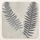 Vintage Ferns Kartonnen Onderzetters (Voorkant)