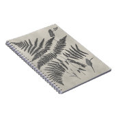 Vintage Ferns Notitieboek (Rechterzijde)