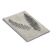 Vintage Ferns Notitieboek (Rechterzijde)