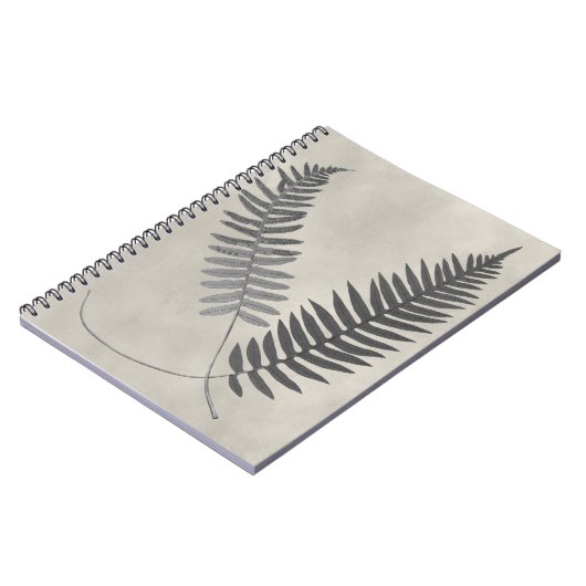 Vintage Ferns Notitieboek (Linkerzijde)