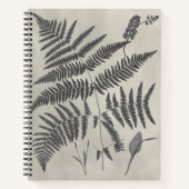 Vintage Ferns Notitieboek (Voorkant)