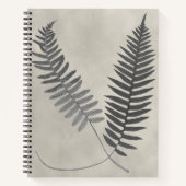 Vintage Ferns Notitieboek (Voorkant)