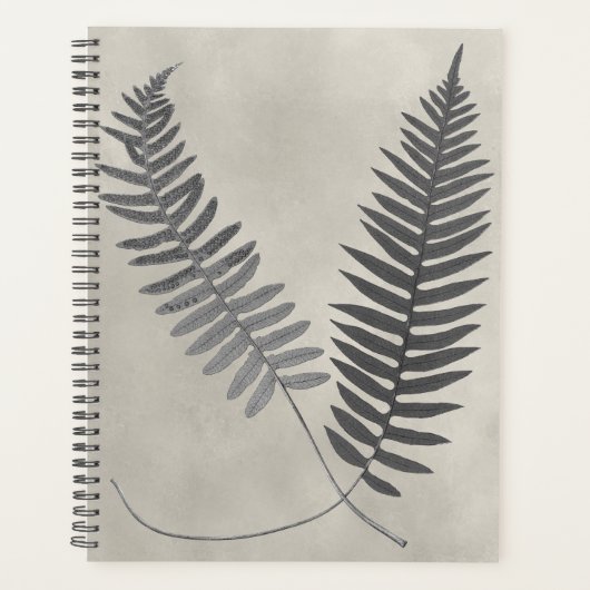 Vintage Ferns Planner (Voorkant)