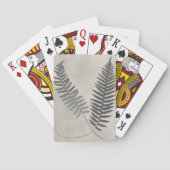 Vintage Ferns Pokerkaarten (Achterkant)