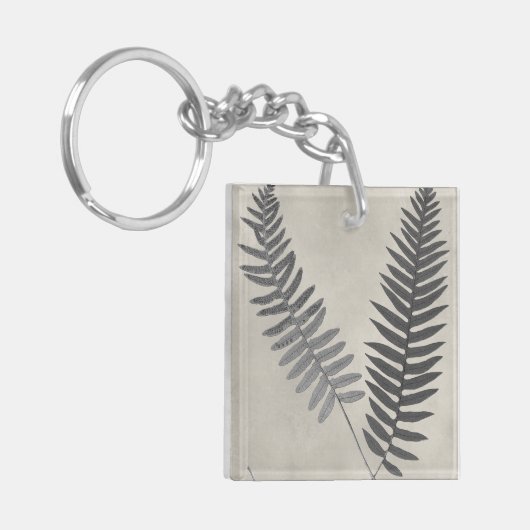 Vintage Ferns Sleutelhanger (Voorkant Links)