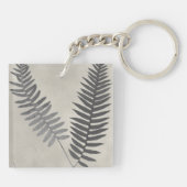 Vintage Ferns Sleutelhanger (Achterkant)
