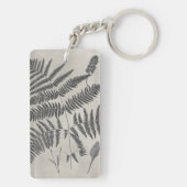 Vintage Ferns Sleutelhanger (achterkant)