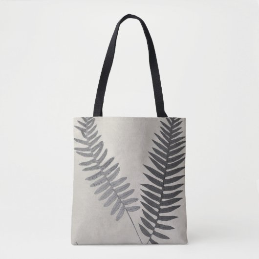 Vintage Ferns Tote Bag (Voorkant)