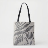 Vintage Ferns Tote Bag (Voorkant)