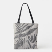 Vintage Ferns Tote Bag (Achterkant)