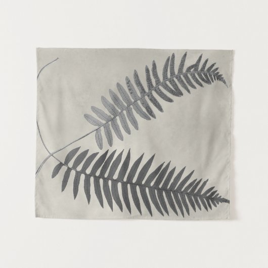 Vintage Ferns Wandkleed (Voorkant (horizontaal))