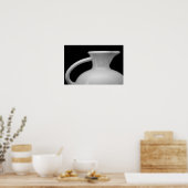 Vintage Fiesta Kan Art Zwart en Wit Print (Keuken)