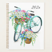 Vintage fiets jaarlijks planner (Voorkant)