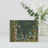 vintage fietscadeaus briefkaart (Staand voorkant)