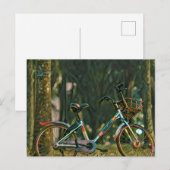 vintage fietscadeaus briefkaart (Voorkant / Achterkant)