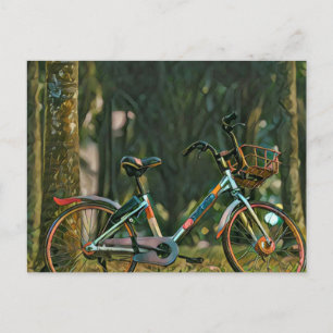 vintage fietscadeaus briefkaart
