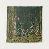 vintage fietscadeaus wandkleed (Voorkant)