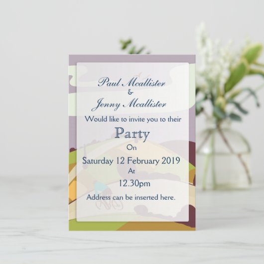 Vintage Fietsen Poster Kaart (Staand voorkant)