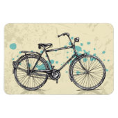 Vintage fietstekenmagneet magneet (Horizontaal)