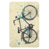 Vintage fietstekenmagneet magneet (Verticaal)