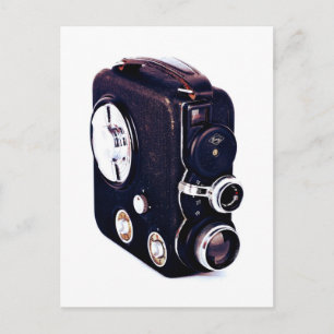 Vintage   Filmcamera Retro Briefkaart