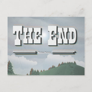 Vintage Filmcredits Briefkaart