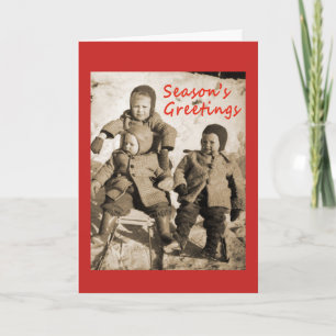 Vintage Finland kerstkaart 1945 Kaart