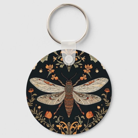 Vintage Firefly Tuin  Sleutelhanger (Voorkant)