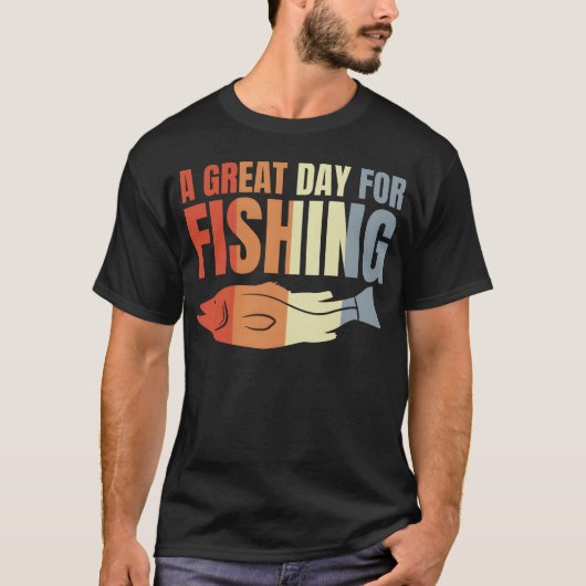 Vintage Fishing Quote boy T-shirt (Voorkant)