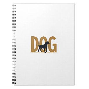 Vintage Fitness Levensstijl Husky Workout Hond Car Notitieboek