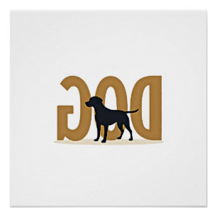 Vintage Fitness Lifestyle Husky Workout Hond Carto Perfect Poster