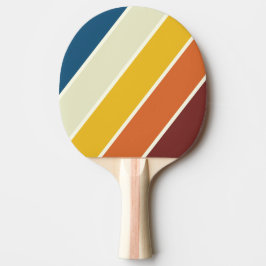Vintage Five Vet Geblokt Tafeltennisbatje